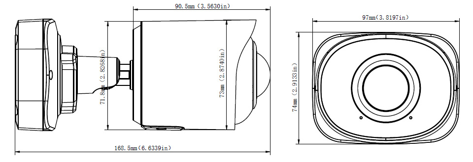 Dimensiones GV-PLB8800 